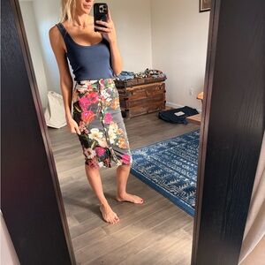 Floral Women's Skirt